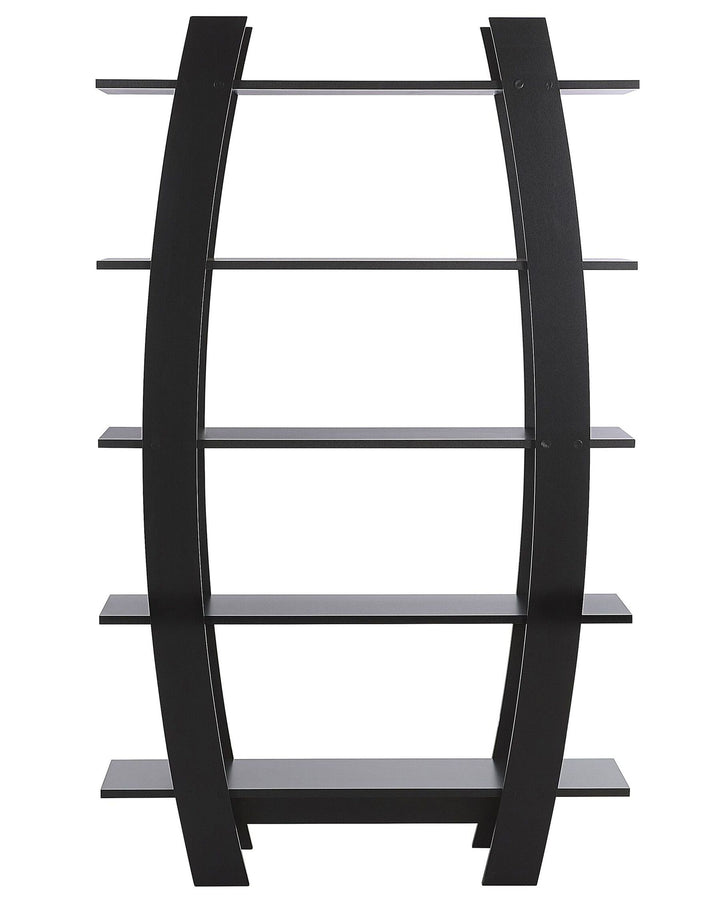 Rina 5 Tier Shelving Unit 180 cm Black Kener