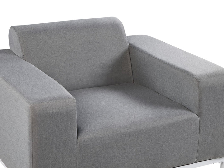 Rovigo Garden Lounge Set with Table 5 Seater Grey