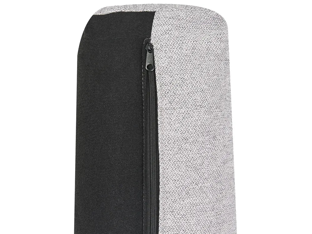 Corner Sofa 4 Seater Fabric Grey Left Hand Josanna