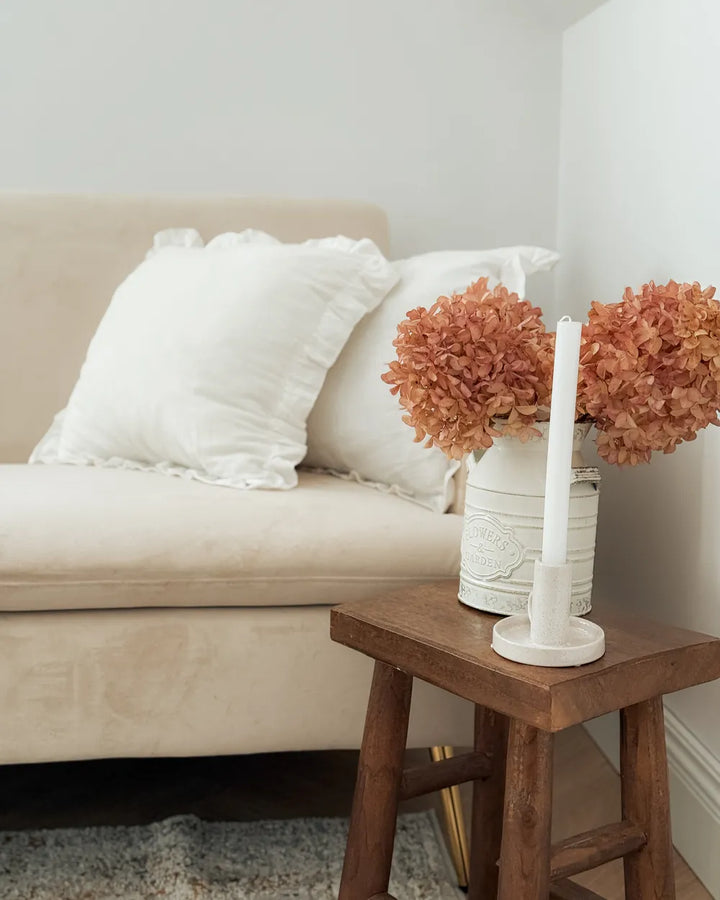 Sofa Bed 3 Seater Velvet Light Beige Calkins