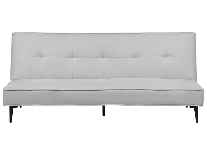 Gray sofa bed on a white background