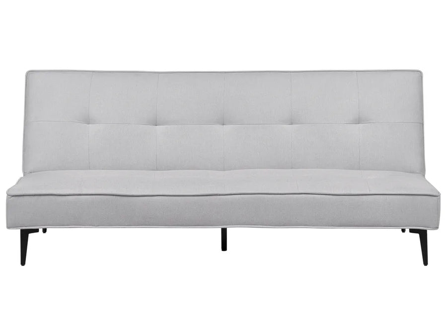 Gray sofa bed on a white background