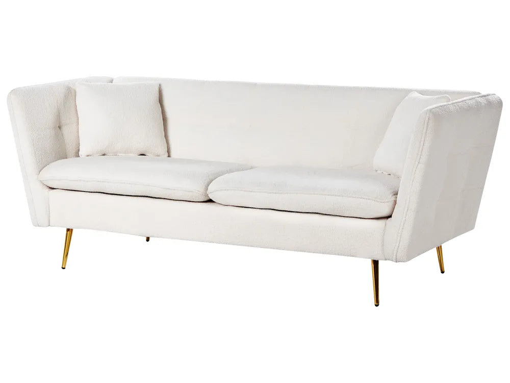 Sofa 3 Seater Boucle Off-White Arlander