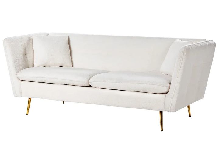 Sofa 3 Seater Boucle Off-White Arlander