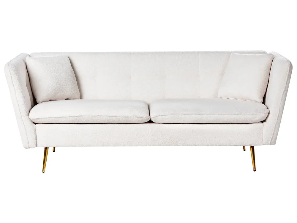 Sofa 3 Seater Boucle Off-White Arlander