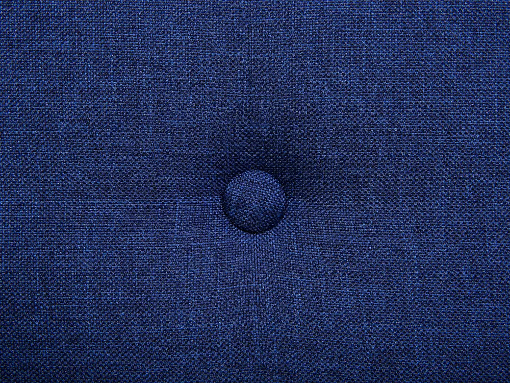 Sofa Bed 3 Seater Fabric Navy Blue Camen