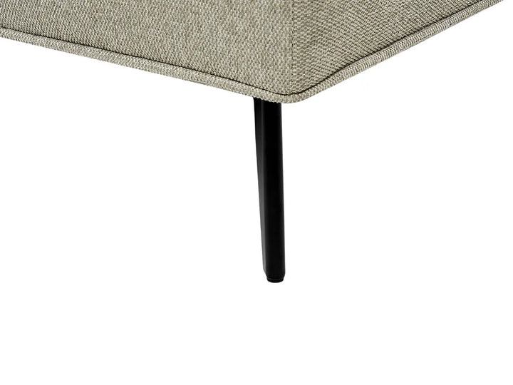 Sofa Bed 3 Seater Fabric Light Green Atiye