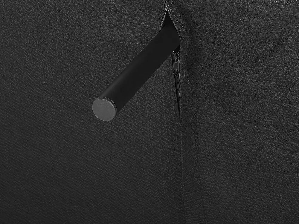 Sofa Bed 3 Seater Fabric Grey Dulvert