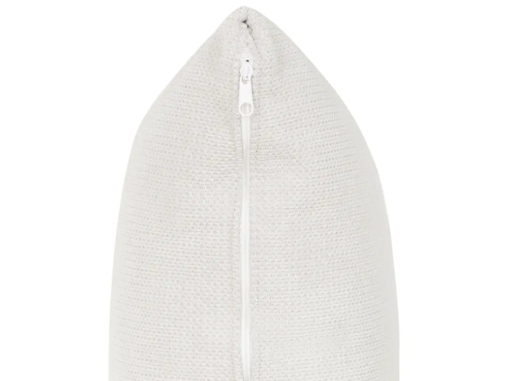 Corner Sofa 4 Seater Fabric Off-White Left Hand Vardie