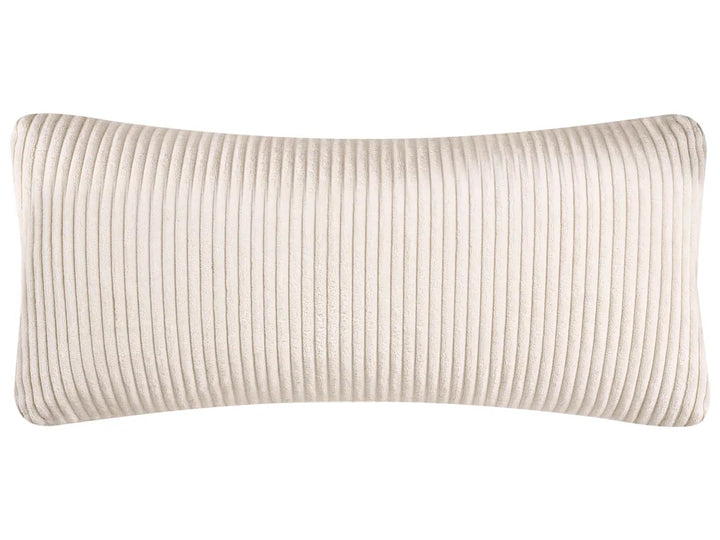 Corner Sofa 4 Seater Corduroy Beige Left Hand Ninja