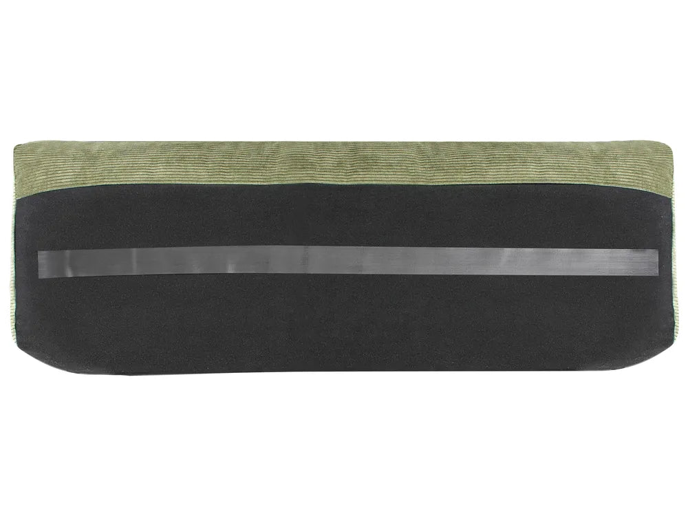 Corner Sofa 4 Seater Corduroy Green Left Hand Josanna