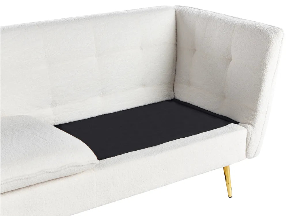 Sofa 3 Seater Boucle Off-White Arlander