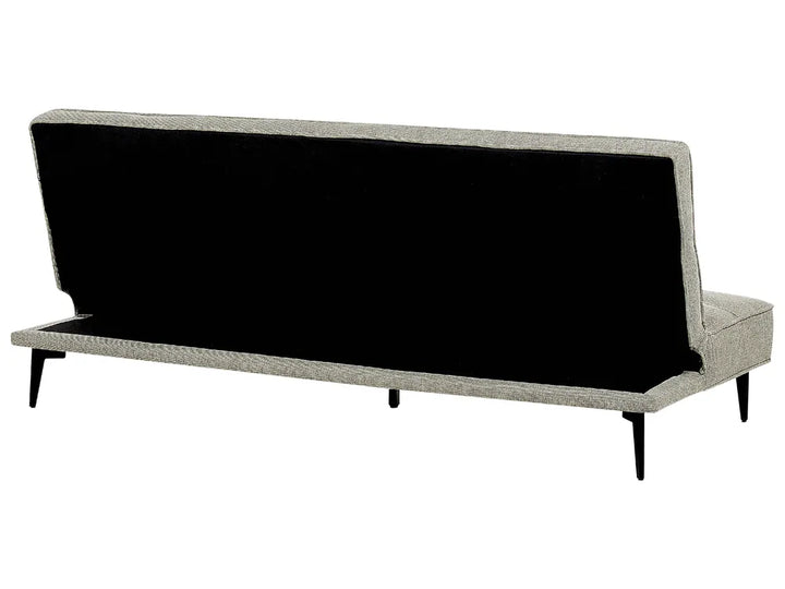 Sofa Bed 3 Seater Fabric Light Green Atiye