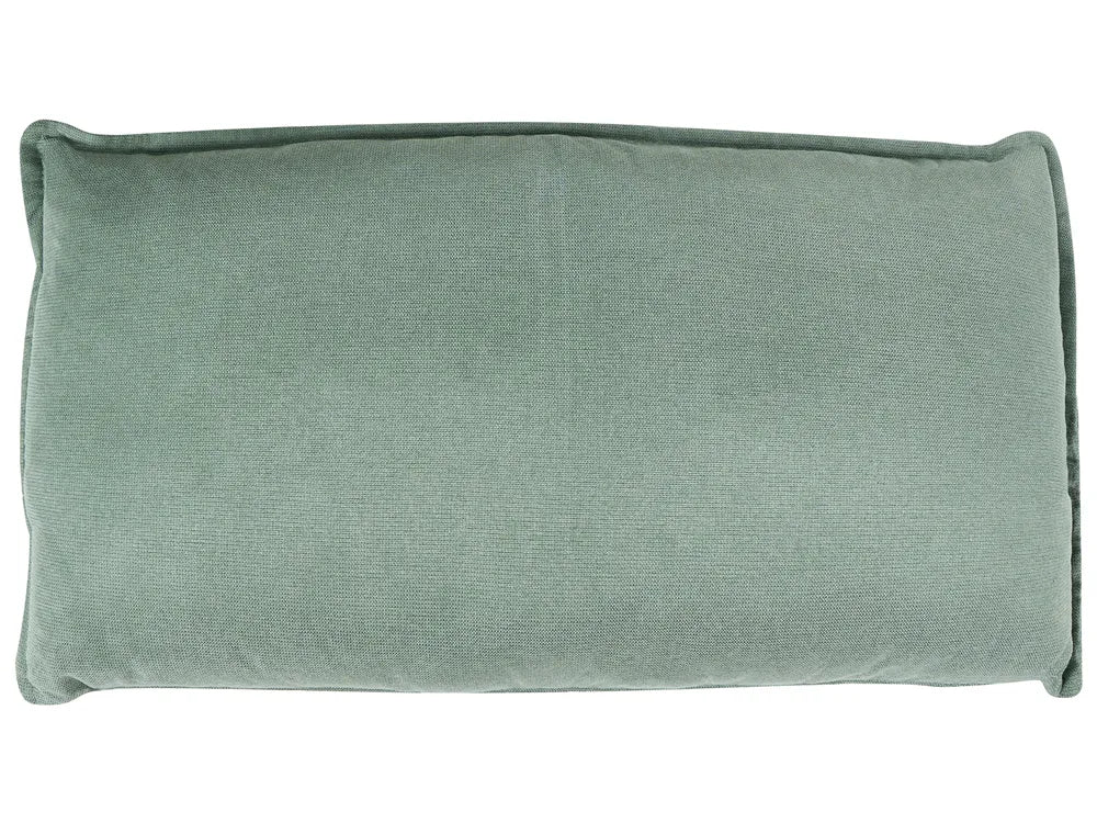 Modular Corner Sofa Fabric Light Green Left Hand Averni