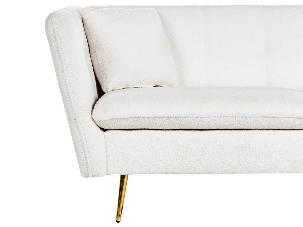 Sofa 3 Seater Boucle Off-White Arlander