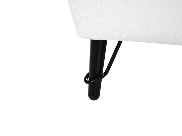 Sofa 3 Seater Boucle White Adame