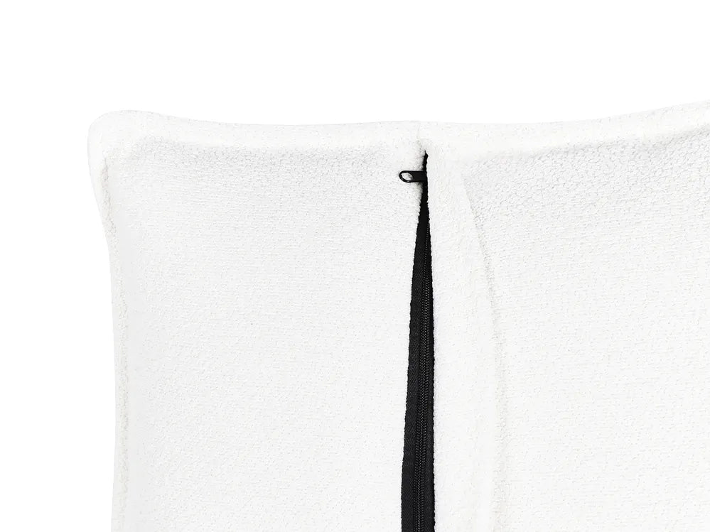 Sofa 3 Seater Boucle White Adame