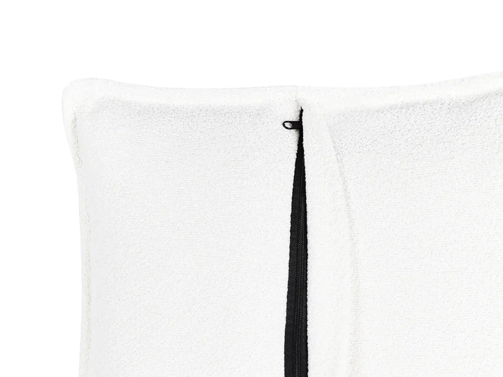 Sofa 3 Seater Boucle White Adame