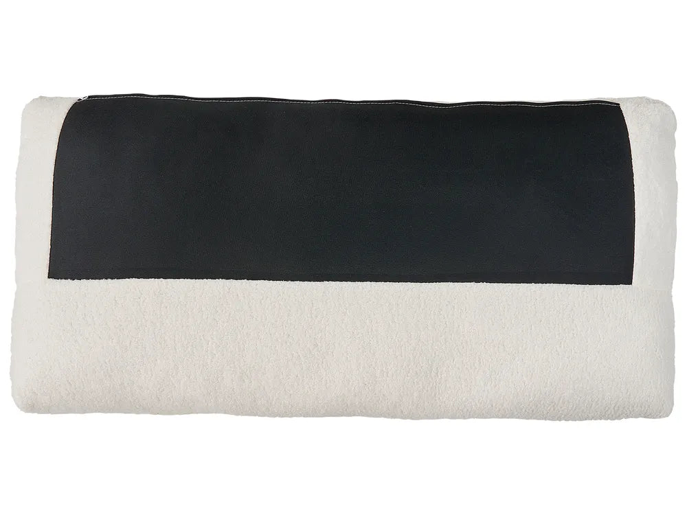 Sofa 3 Seater Boucle White Deavan