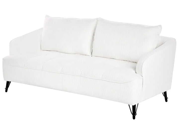Sofa 3 Seater Boucle White Adame