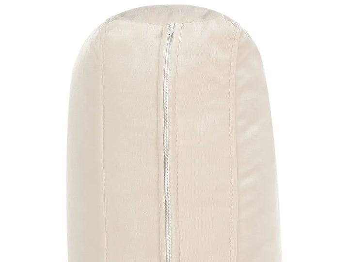 Sofa 3 Seater Velvet Light Beige Praylow