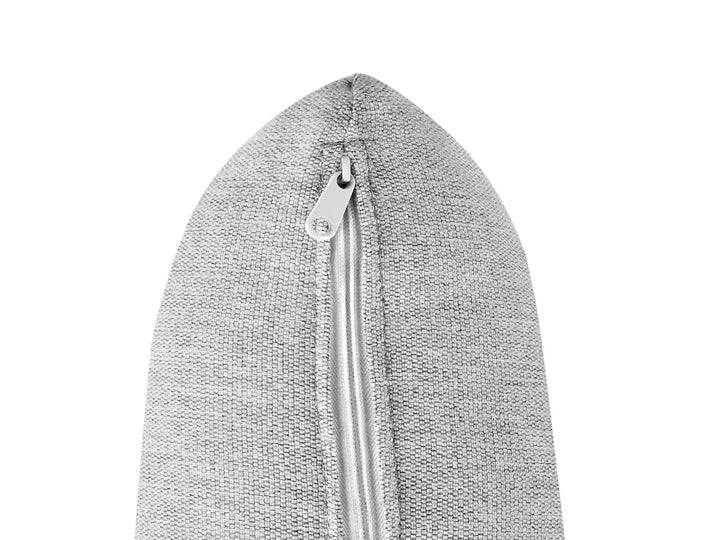 Corner Sofa 4 Seater Fabric Light Grey Left Hand Ninja