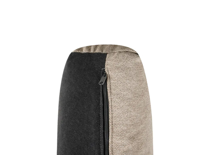 Corner Sofa 4 Seater Fabric Taupe Left Hand Josanna