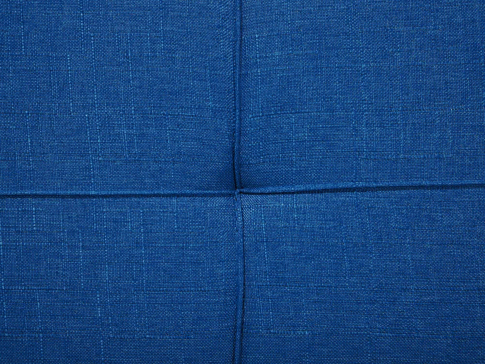 Sofa Bed 3 Seater Fabric Navy Blue Laffey