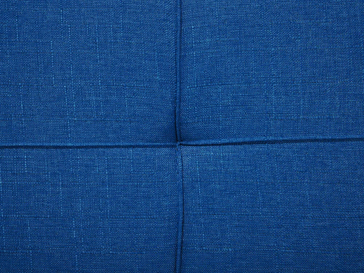 Sofa Bed 3 Seater Fabric Navy Blue Laffey