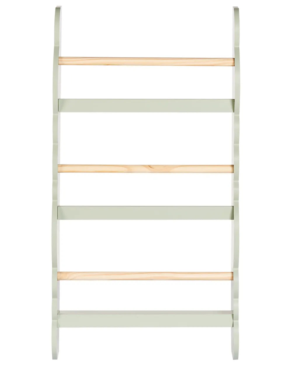 Wall Bookshelf  80 cm Light Green Hartleigh