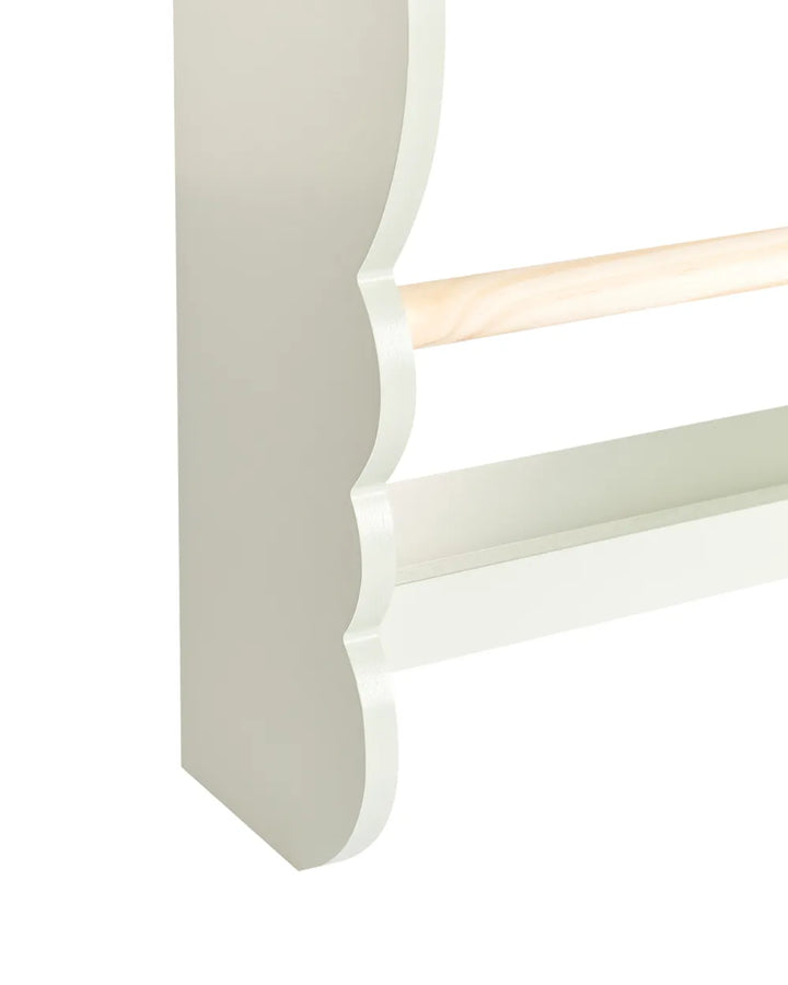 Wall Bookshelf  80 cm Light Green Hartleigh