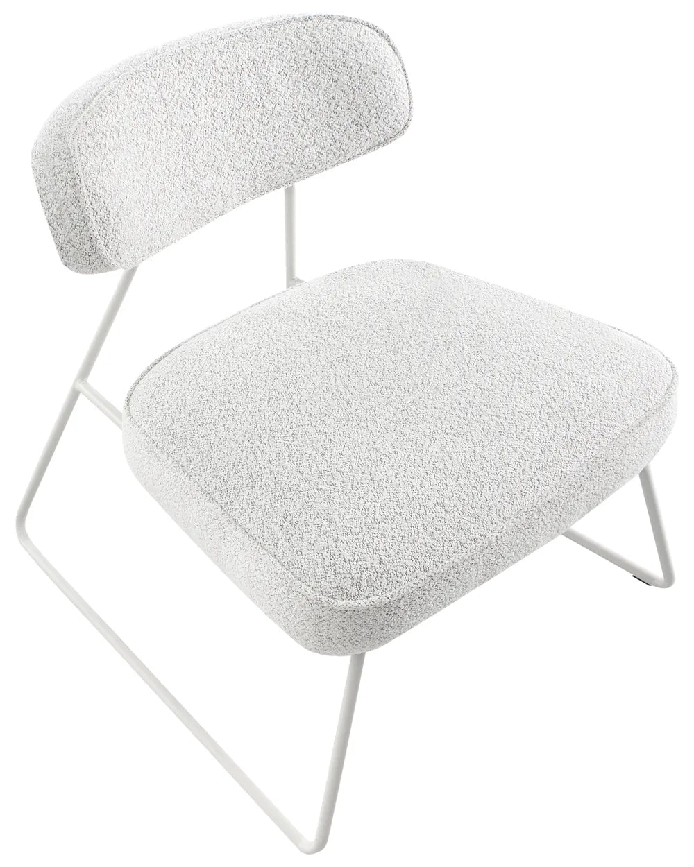 Set of 2 Armchairs Fabric Off-White Marzi