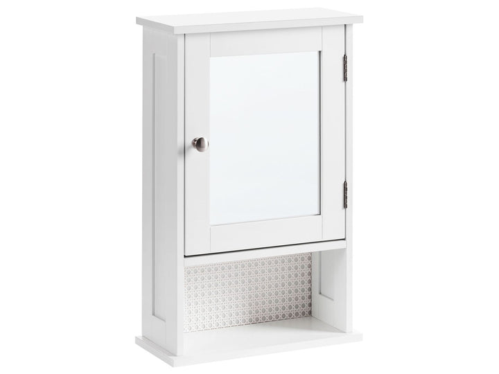 This sleek hanging cabinet is the perfect choice for compact bathrooms. 