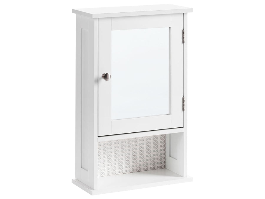 This sleek hanging cabinet is the perfect choice for compact bathrooms. 