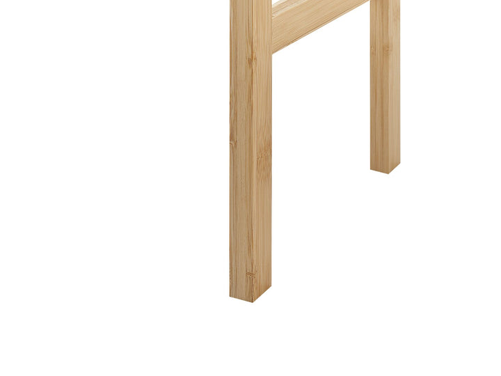 Bathroom Cabinet Bamboo Wood 63 cm Light Brown Okarche
