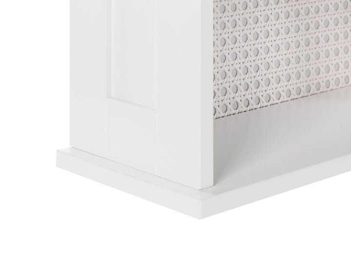 Bathroom Wall Mounted Mirror Cabinet 34 cm 53 cm White Hulia