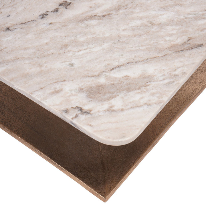 Libra Morchino Marble Coffee Table 70cm