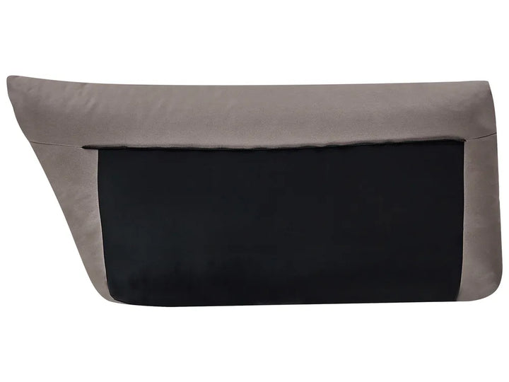 Sofa 3 Seater Faux Leather Brown Yazgur