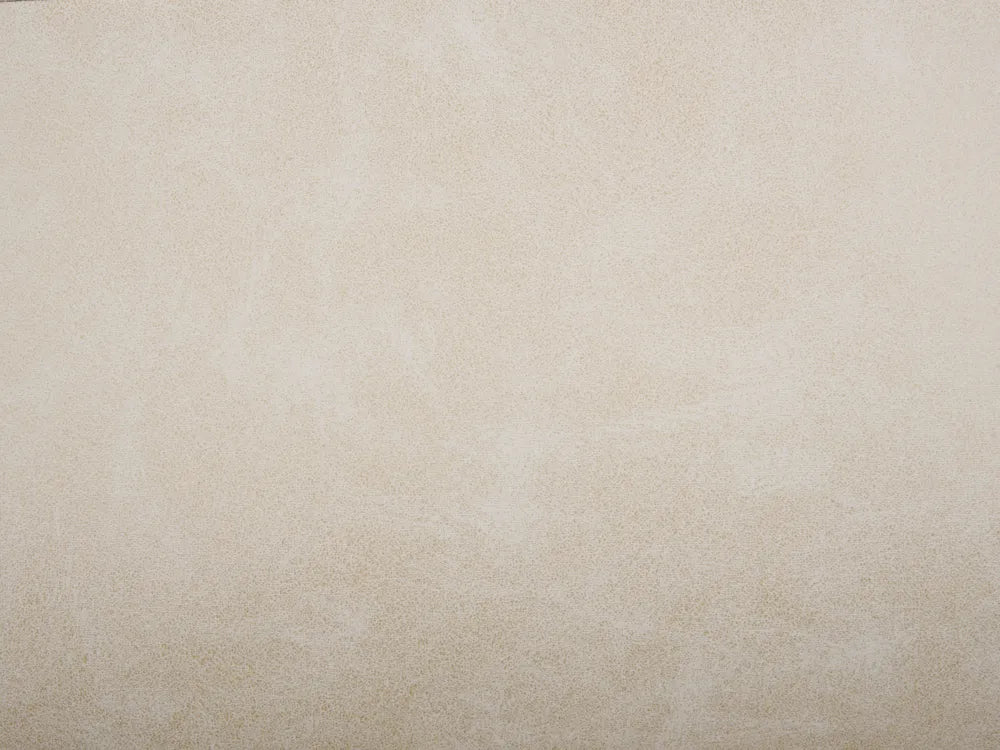 Sofa 3 Seater Faux Leather Beige Jarrow