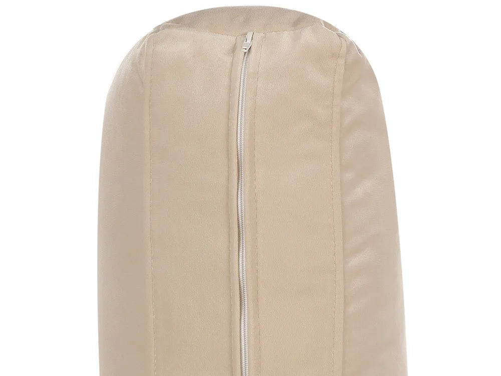 Sofa 3 Seater Velvet Beige Praylow