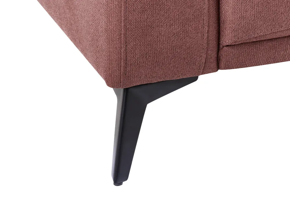 Sofa 3 Seater Fabric Burgundy Maeesha