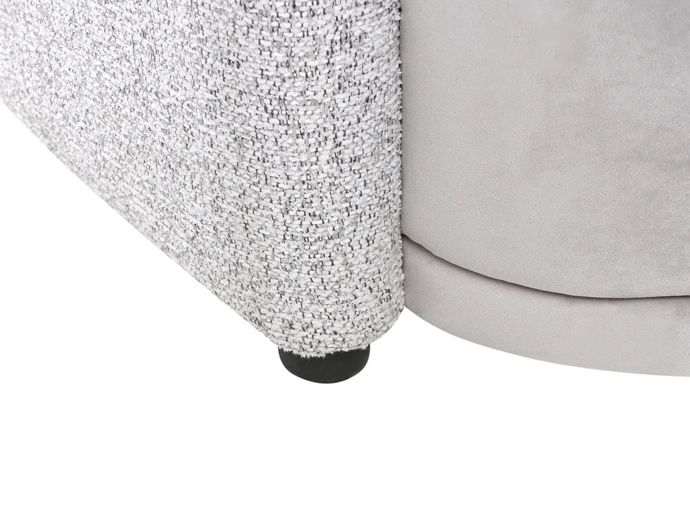 3 Seater Fabric Grey Rastus