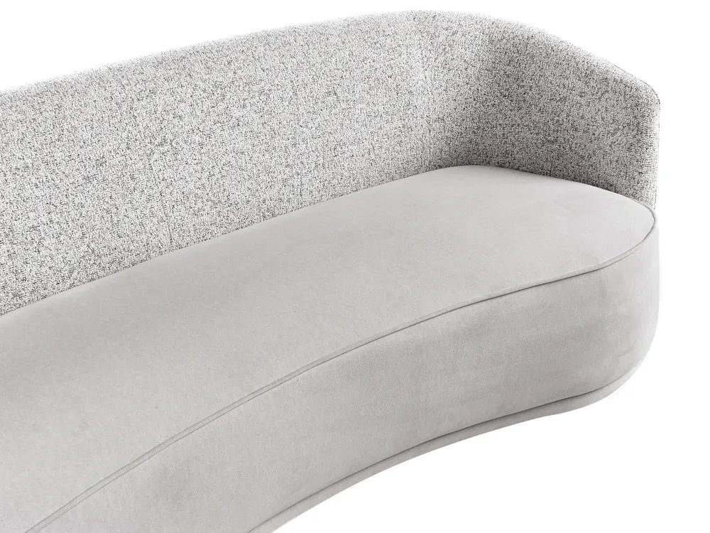 3 Seater Fabric Grey Rastus