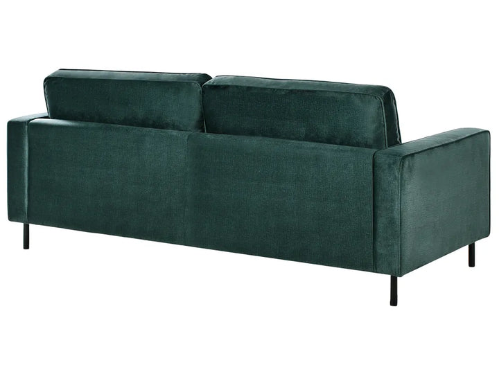Sofa 3 Seater Velvet Dark Green Chanet