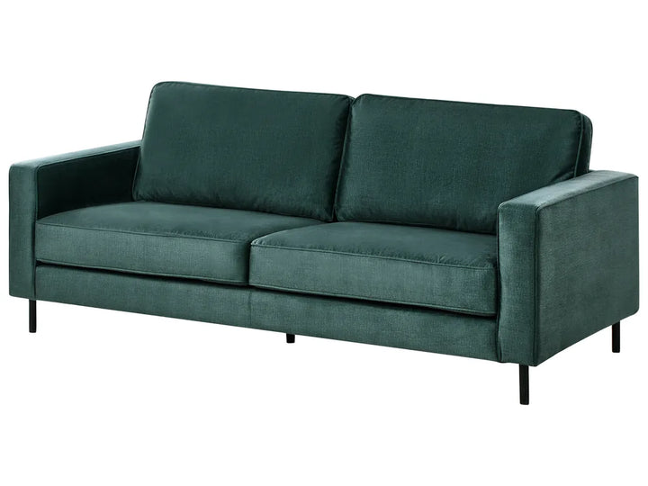 Sofa 3 Seater Velvet Dark Green Chanet