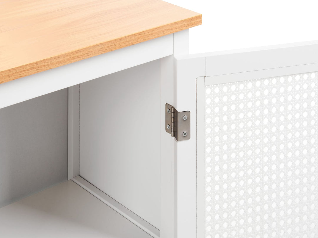 Bathroom Cabinet 40 cm White Alamos