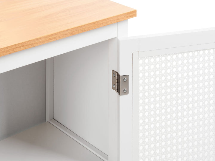 Bathroom Cabinet 40 cm White Alamos