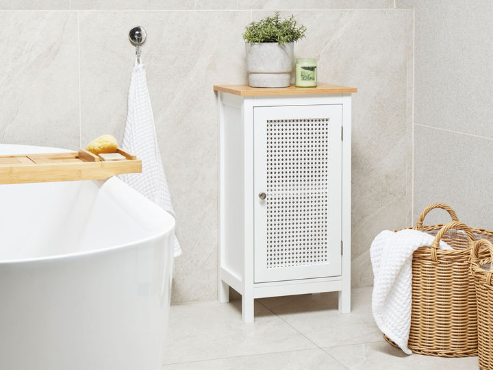 Bathroom Cabinet 40 cm White Alamos