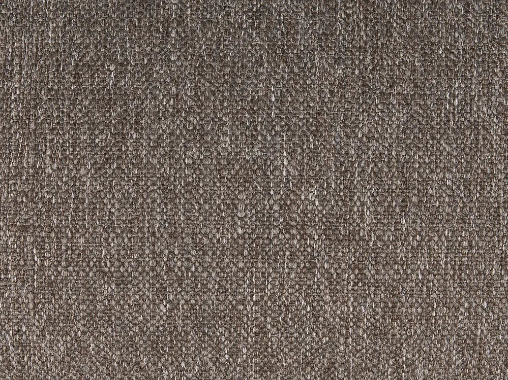 Corner Sofa 3 Seater Fabric Brown Right Hand Ibach