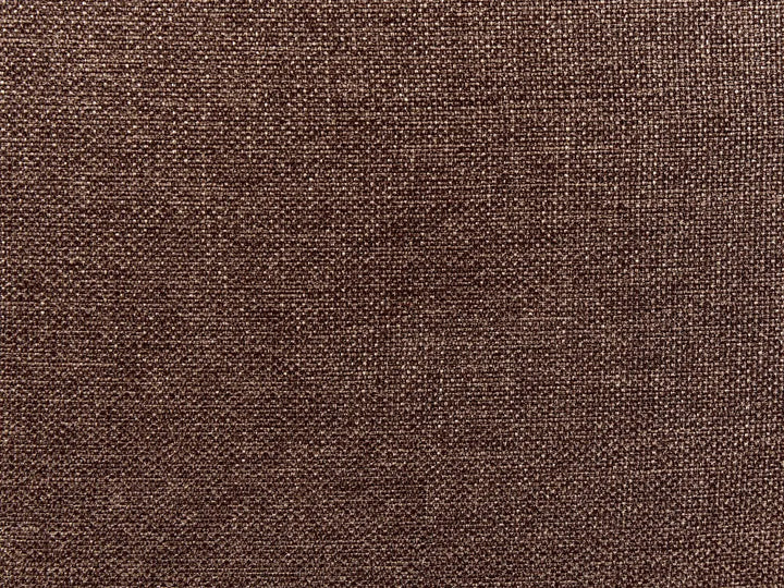 Sofa 3 Seater Fabric Brown with Ottoman Assuntino